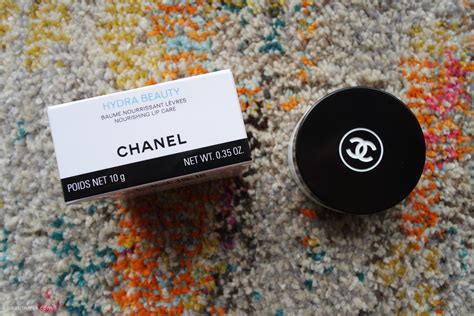 chanel nourishing lip care.